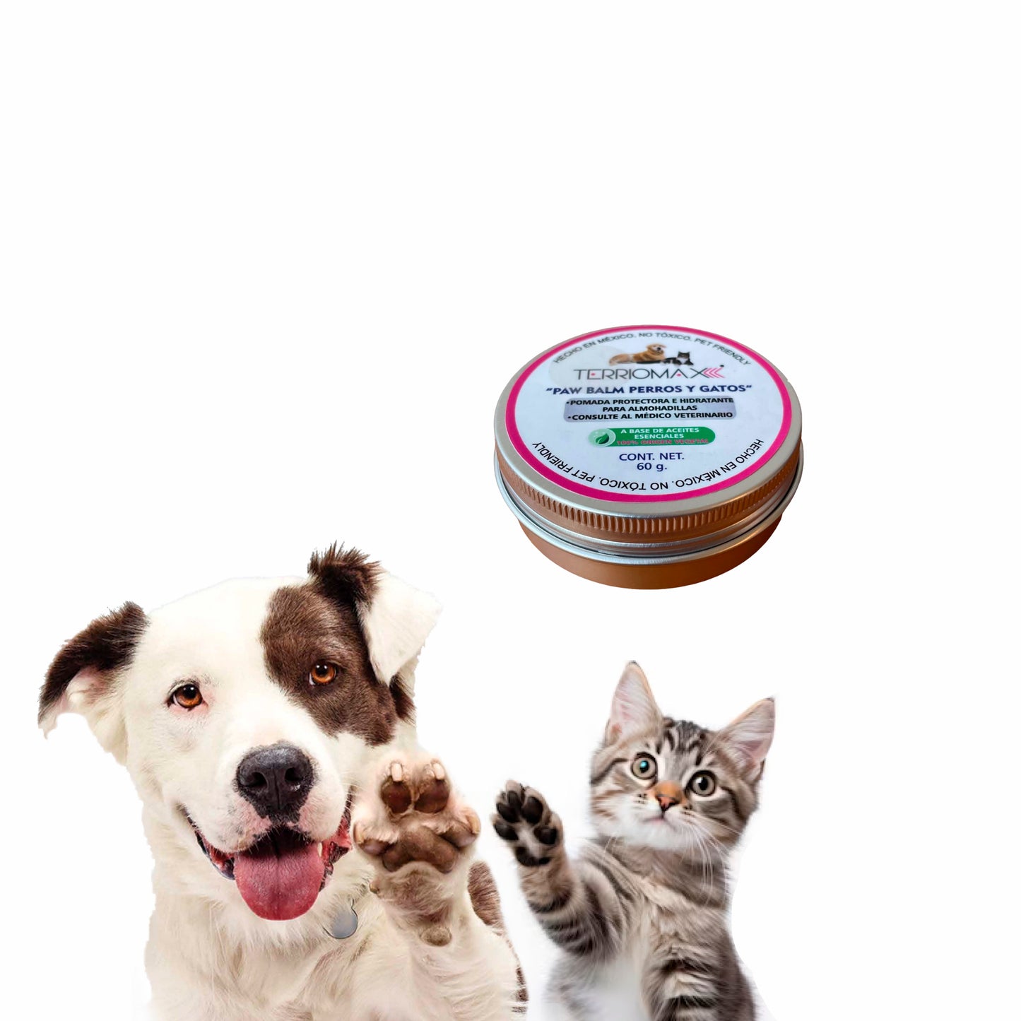 Pomada Paw Balm para patas de perros y gatos