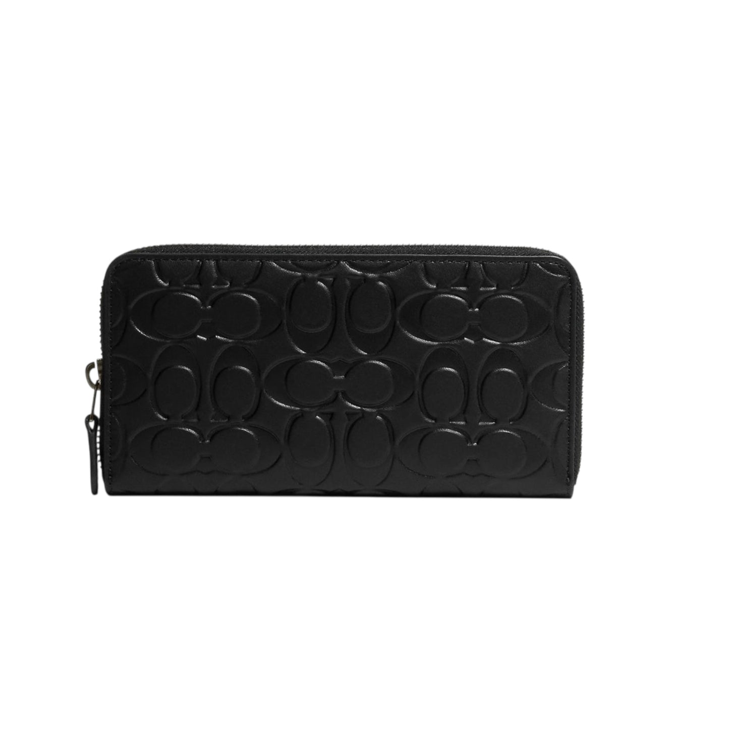 Cartera COACH Color Negro Con Letras En Relieve