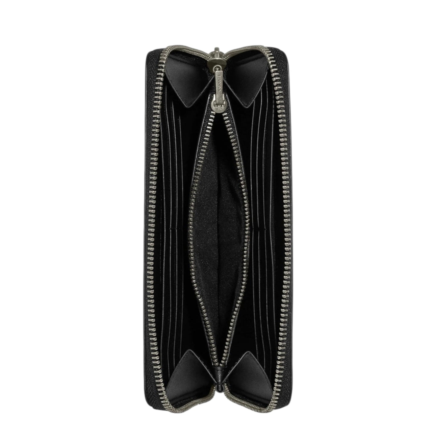 Cartera COACH Color Negro Con Letras En Relieve