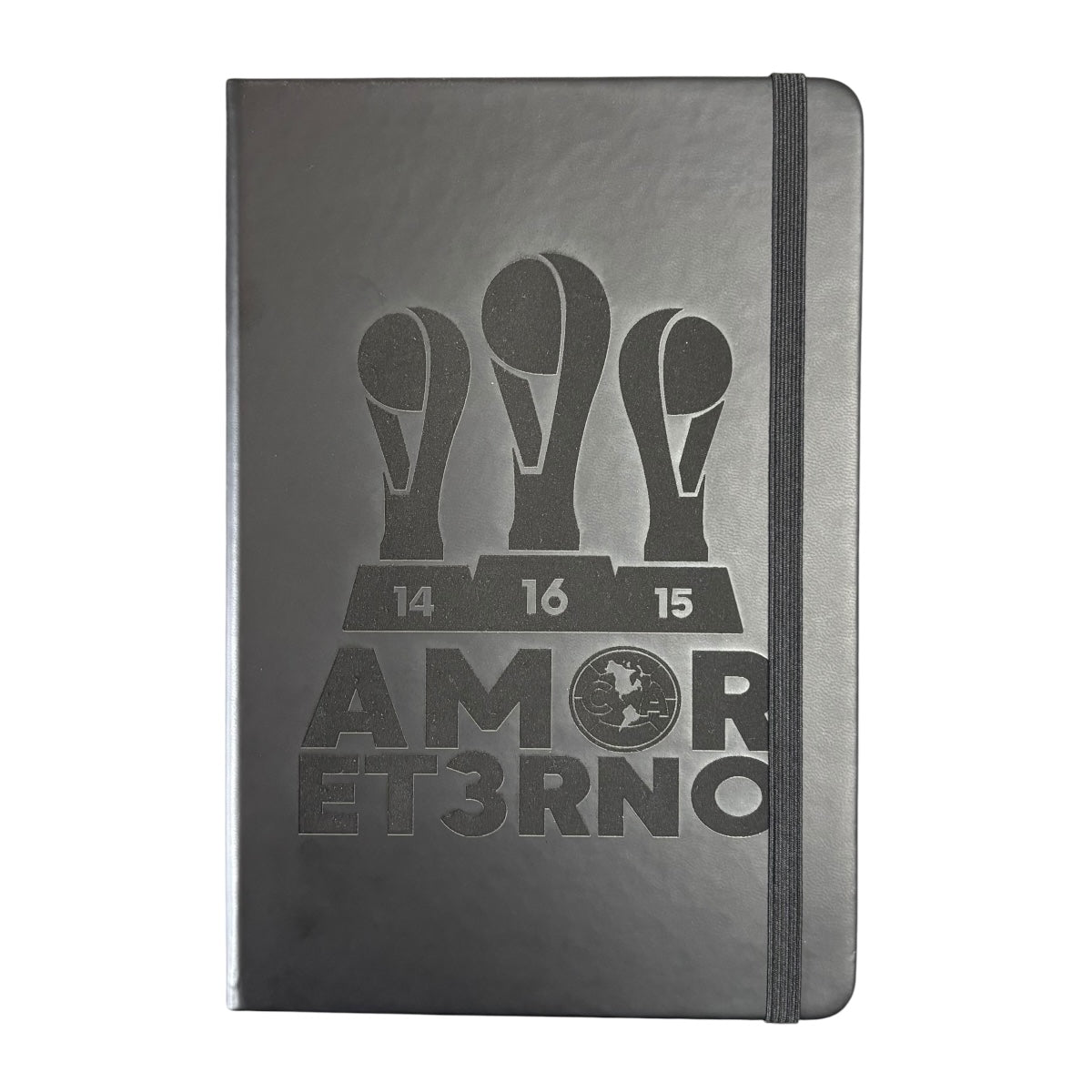 Set de 3 libretas de pasta dura, Club América, Grabado en laser
