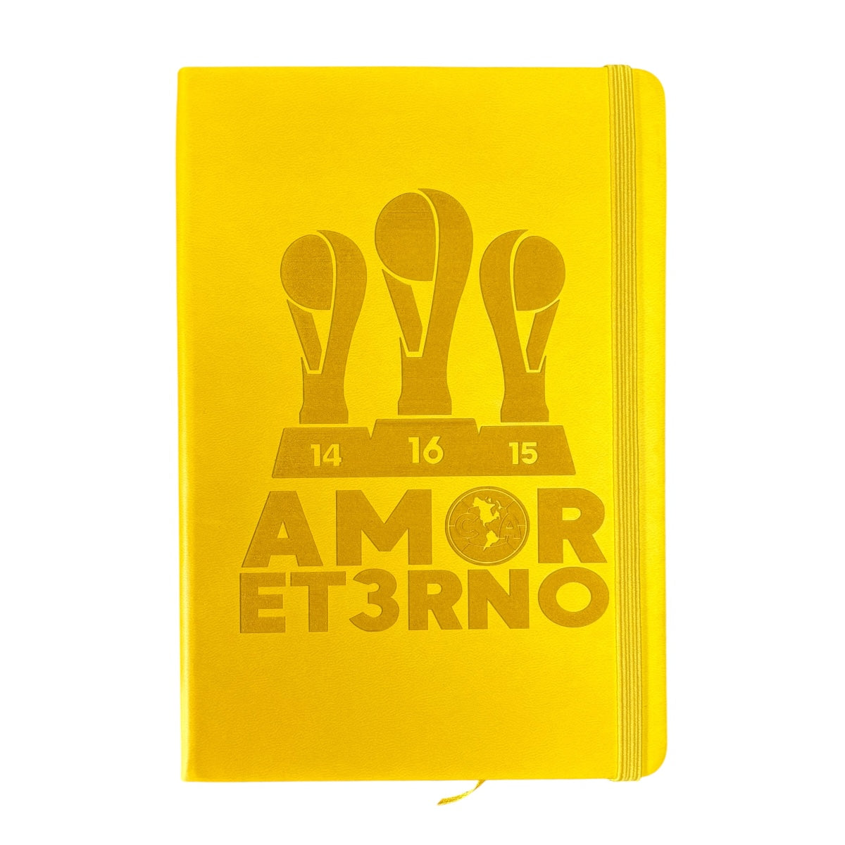 Set de 3 libretas de pasta dura, Club América, Grabado en laser