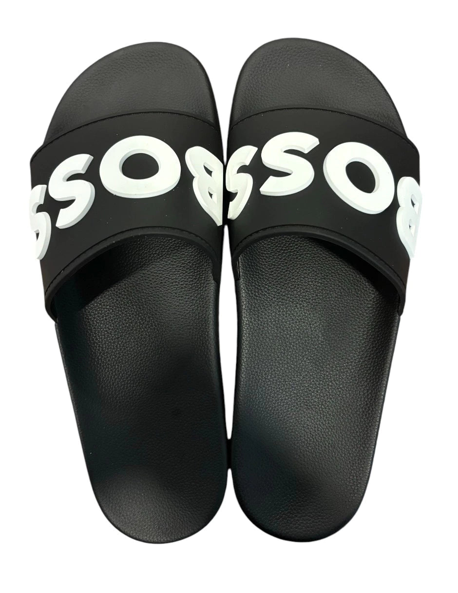 SANDALIAS BOSS POOL SLIDE BLACK