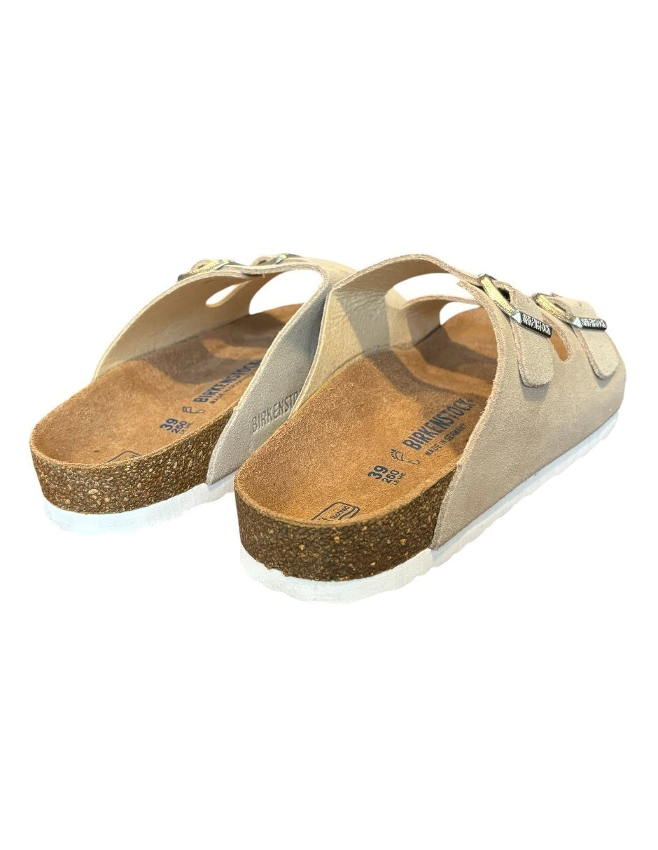 SANDALIAS BIRKENSTOCK COLOR BEIGE ARIZONA PARA MUJER