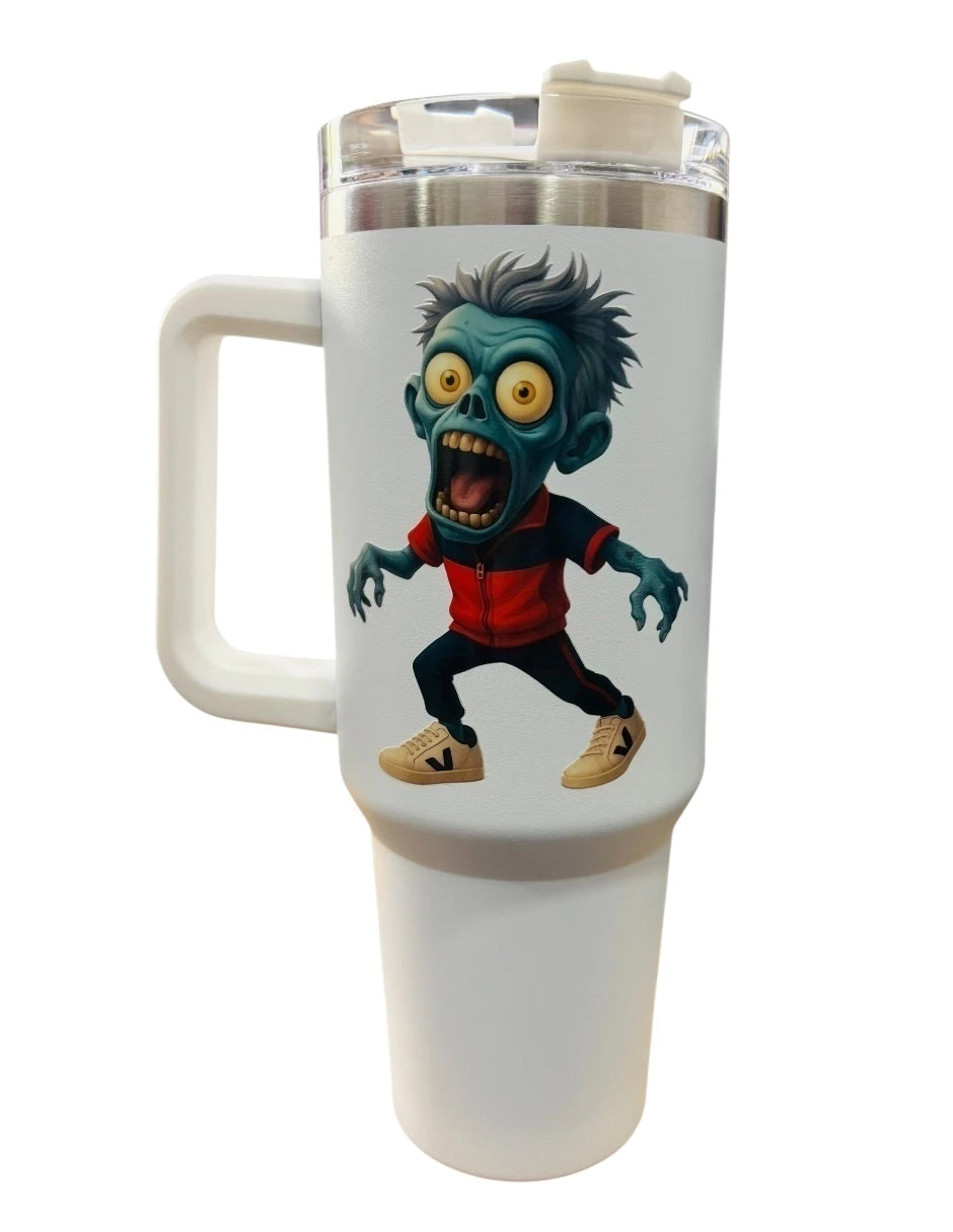 Termo de acero inoxidable Zombie Macareno