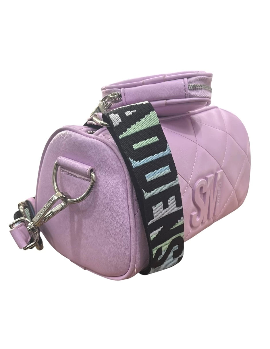Bolsa Crossbody Steve Madden BGERRI colo lila con dos asas desmontables y ajustables