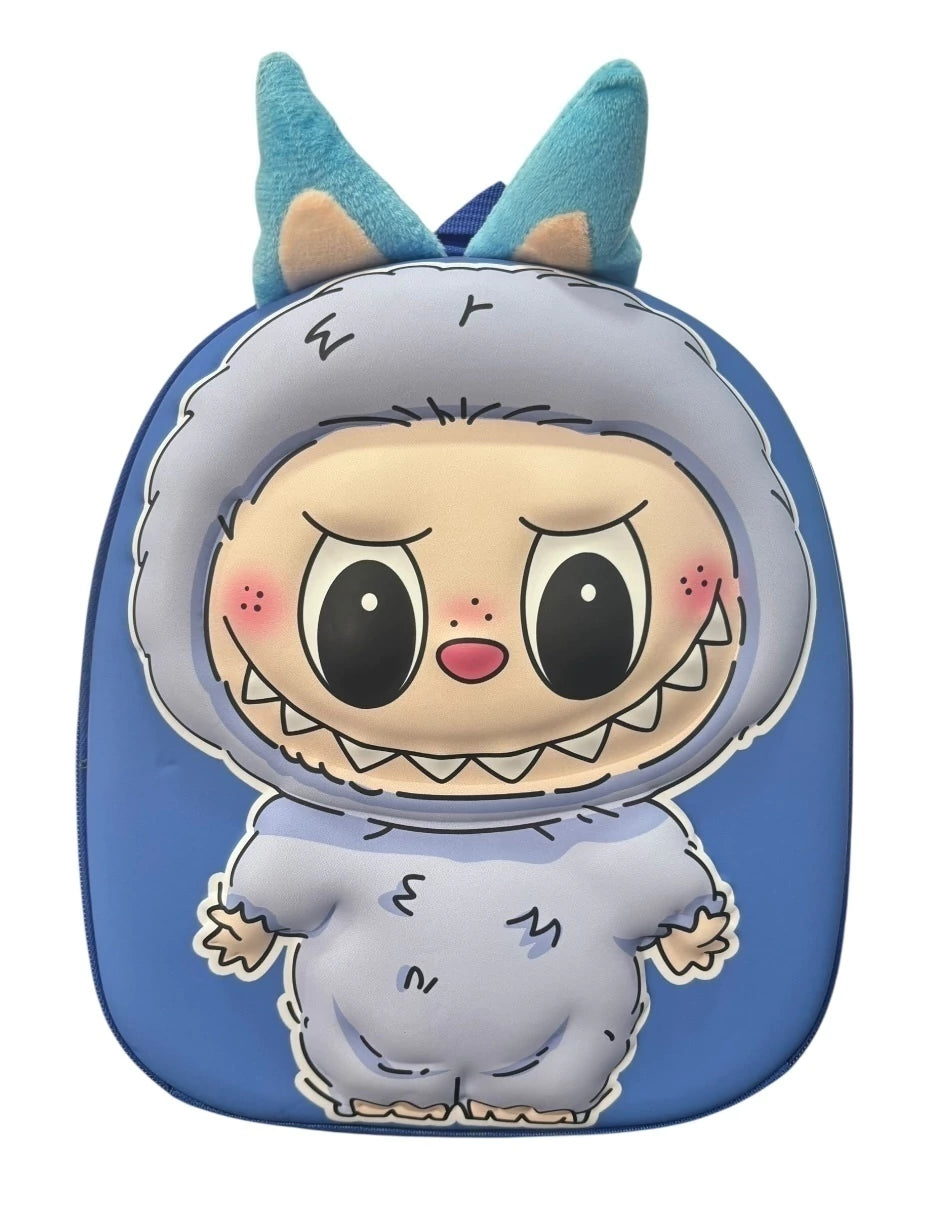 Mochila escolar infantil color Azul de Labubu