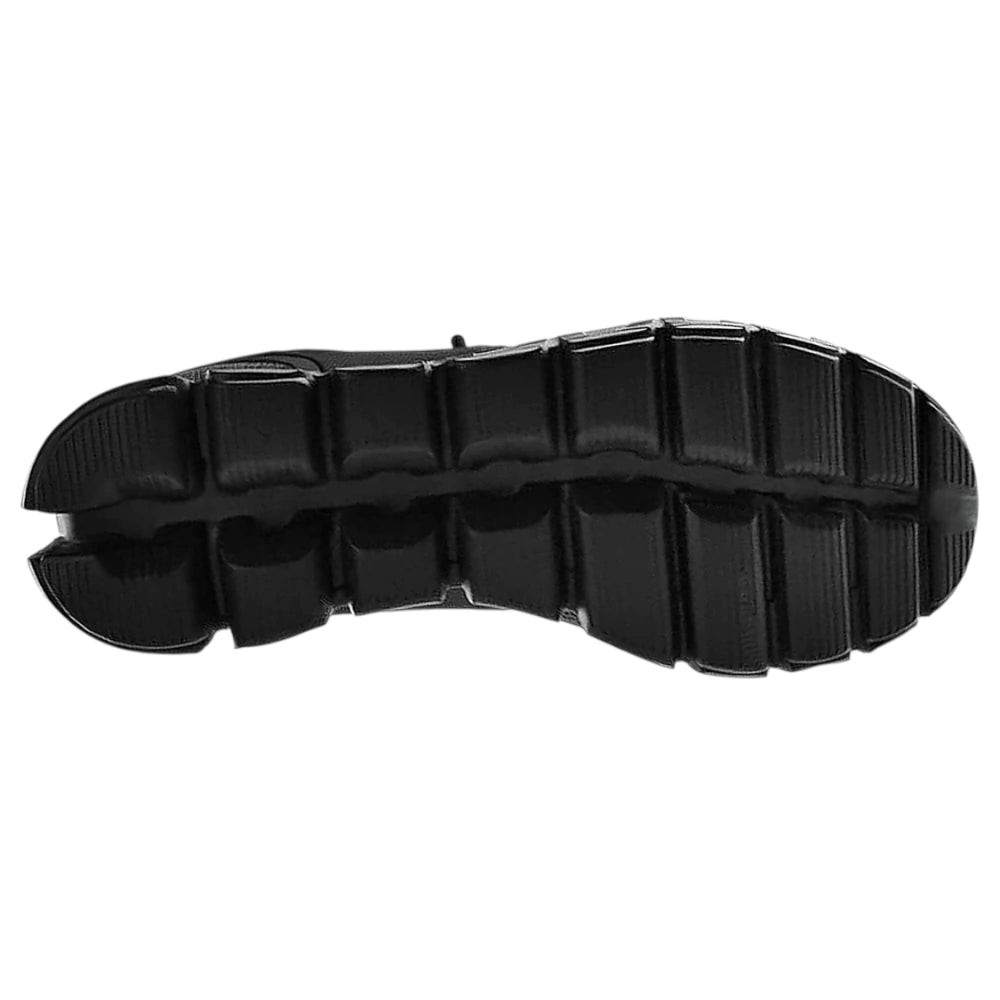Tenis On Cloud 5 running all Black, suela de goma