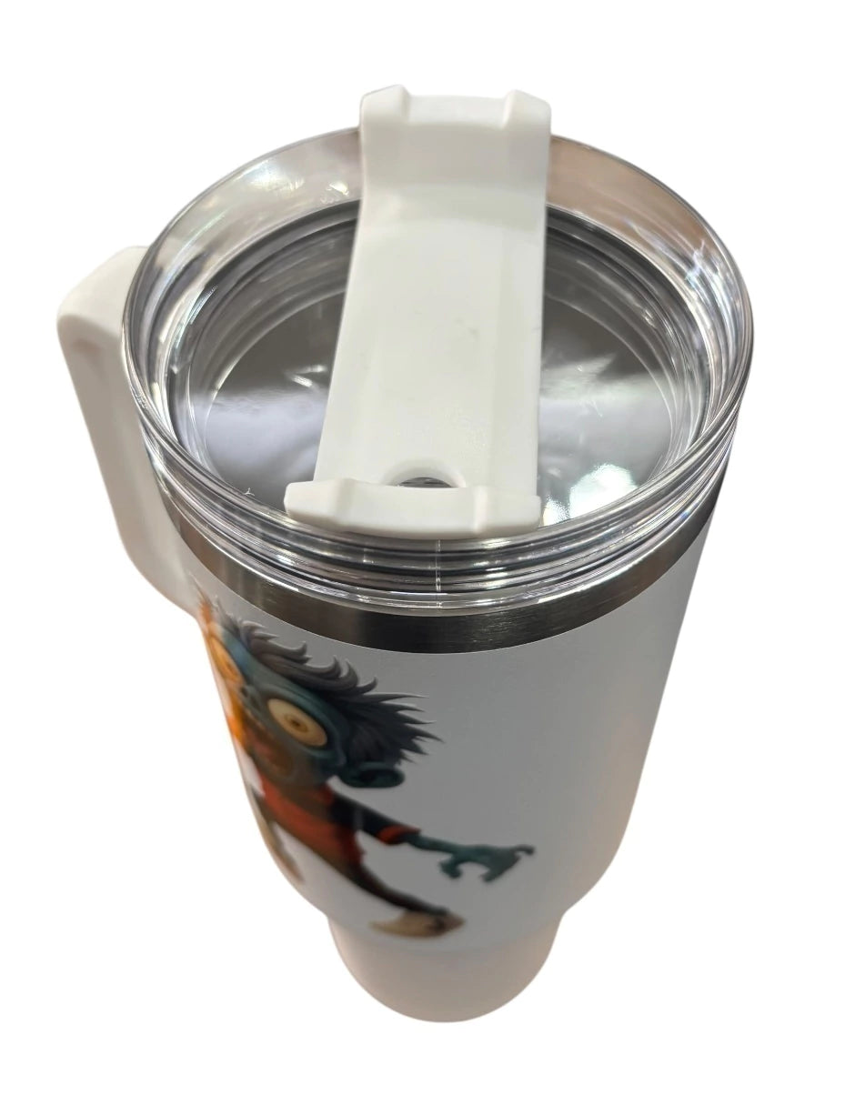 Termo de acero inoxidable Zombie Macareno