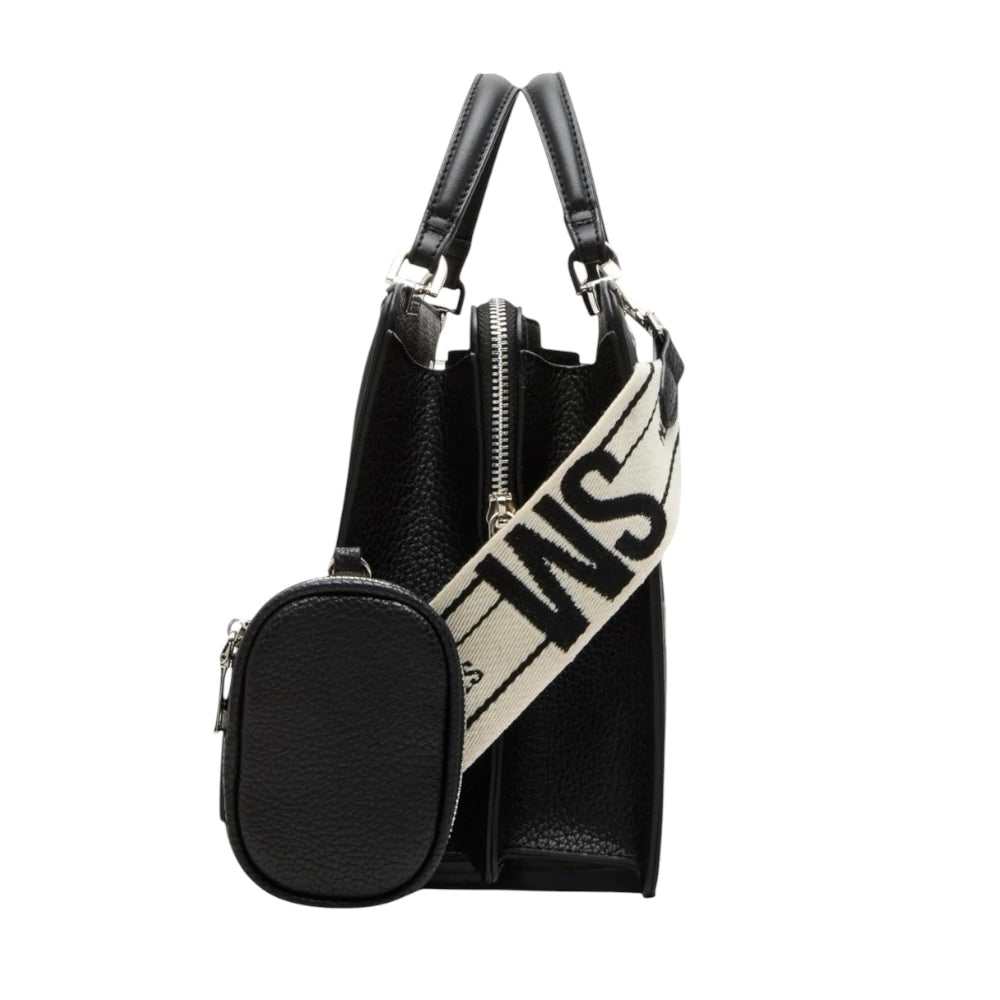 Bolsa Shoulder BMATEO Steve Madden color negro
