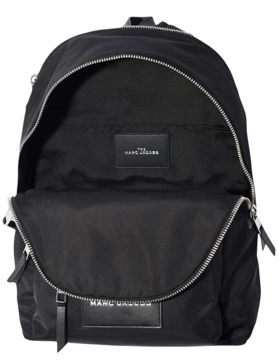 Mochila color negro Marc Jacobs