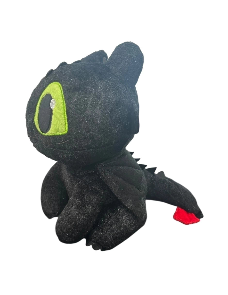 Muñeco de peluche Mini Dragón Chimuelo color negro