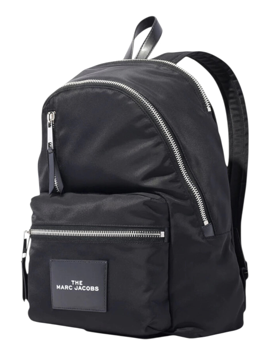 Mochila color negro Marc Jacobs