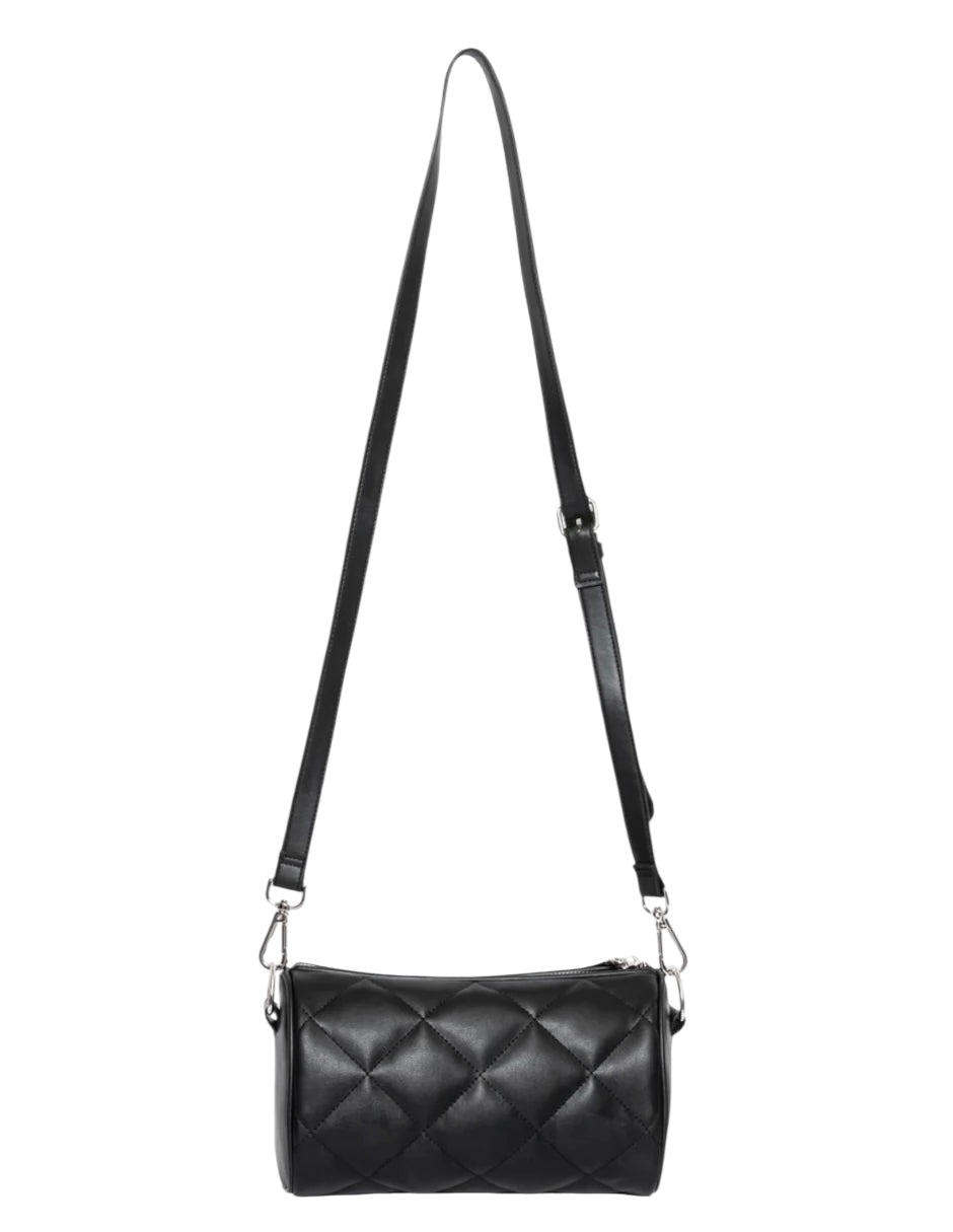 Bolsa Crossbody Steve Madden BGERRI colo negro con dos asas desmontables y ajustables
