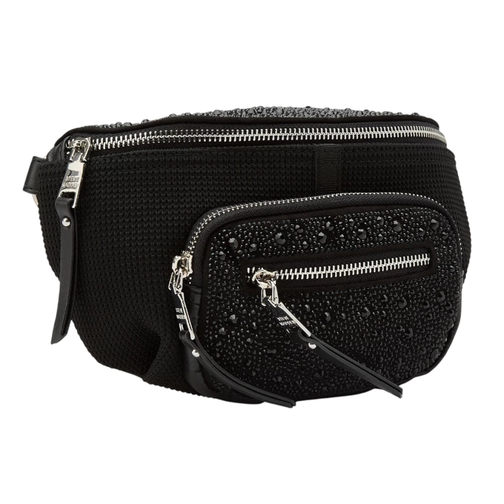 Bolsa tipo Canguerea negra para mujer Steve Madden