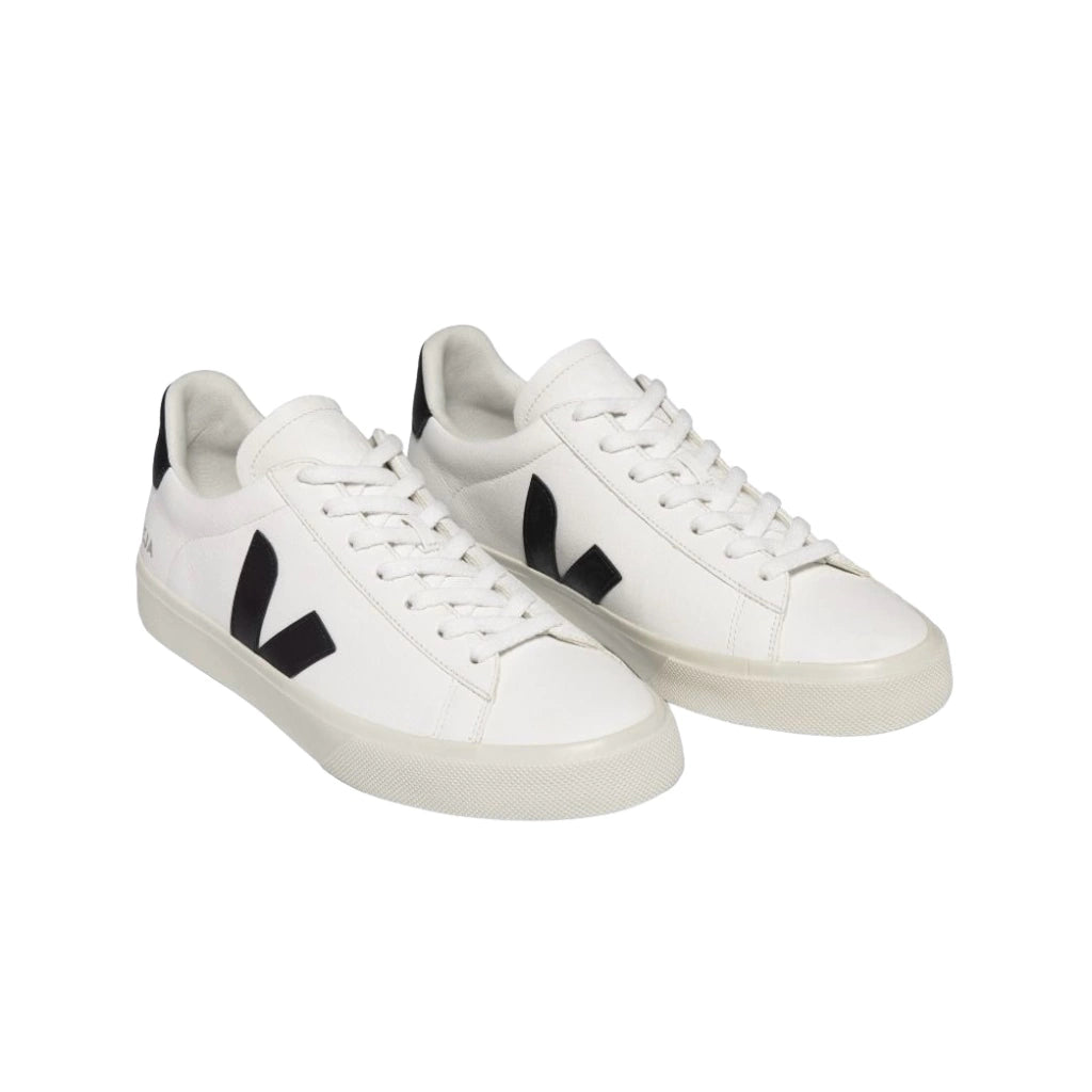 TENIS DE CAMPO CHROMEFREE LEATHER WHITE BLACK