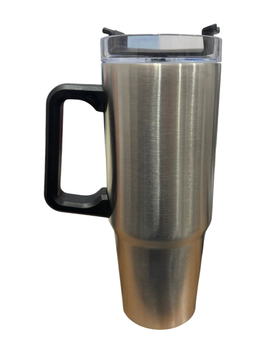 Termo de acero inoxidable Fartmex color plata