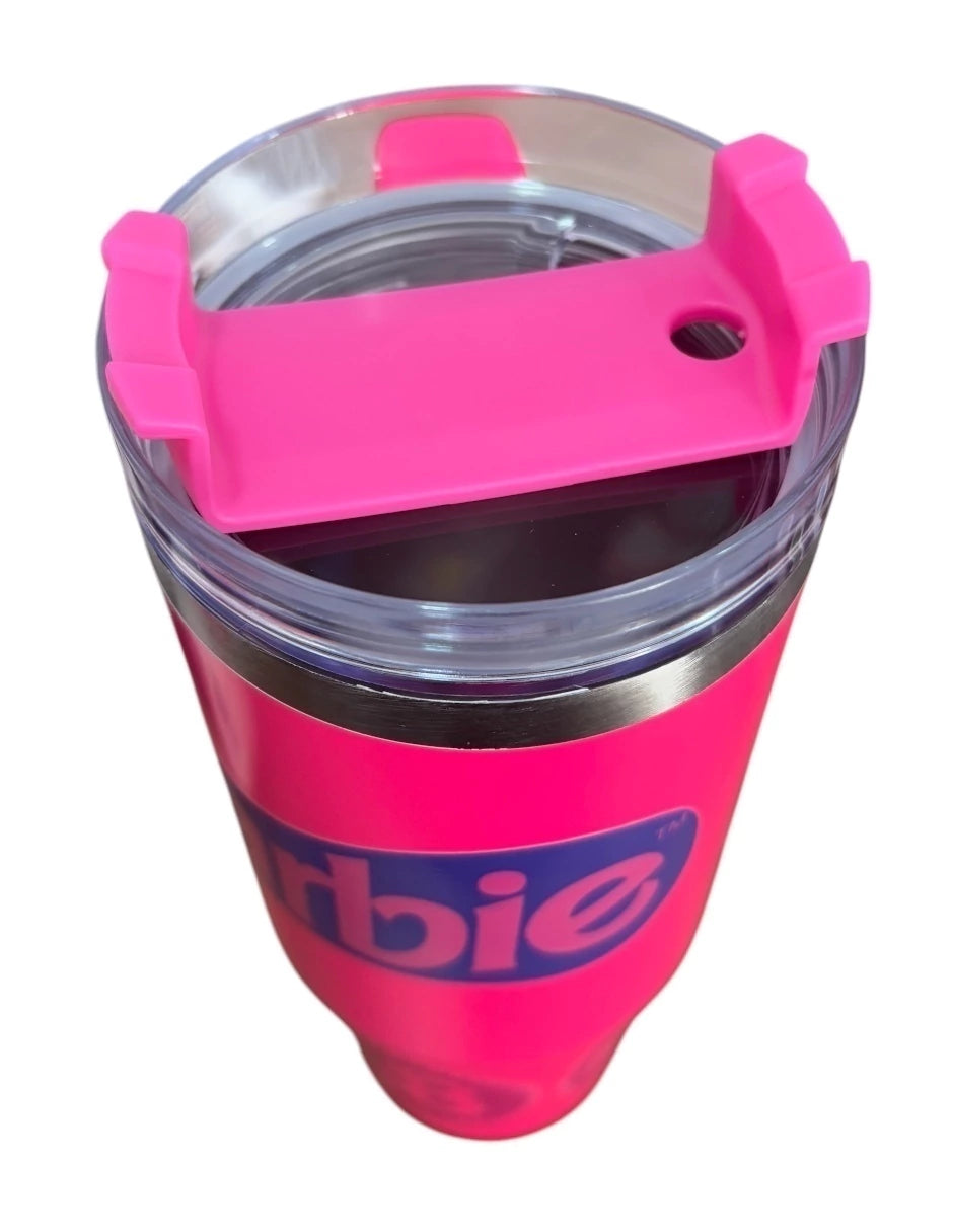 Termo de acero inoxidable Macarena brand, color fucsia