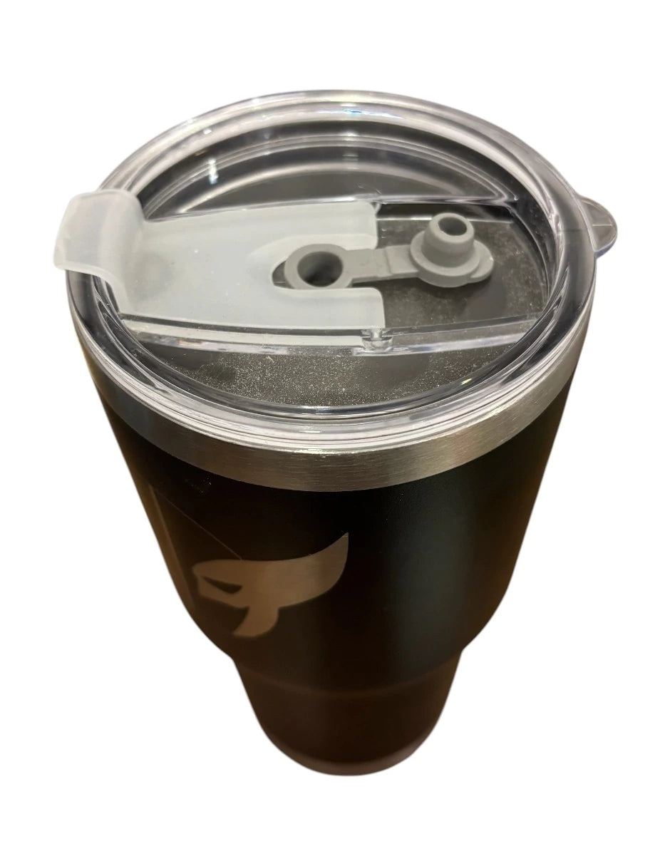 Termo de acero inoxidable Macarena Brand color negro, Deadpool & Wolwerine