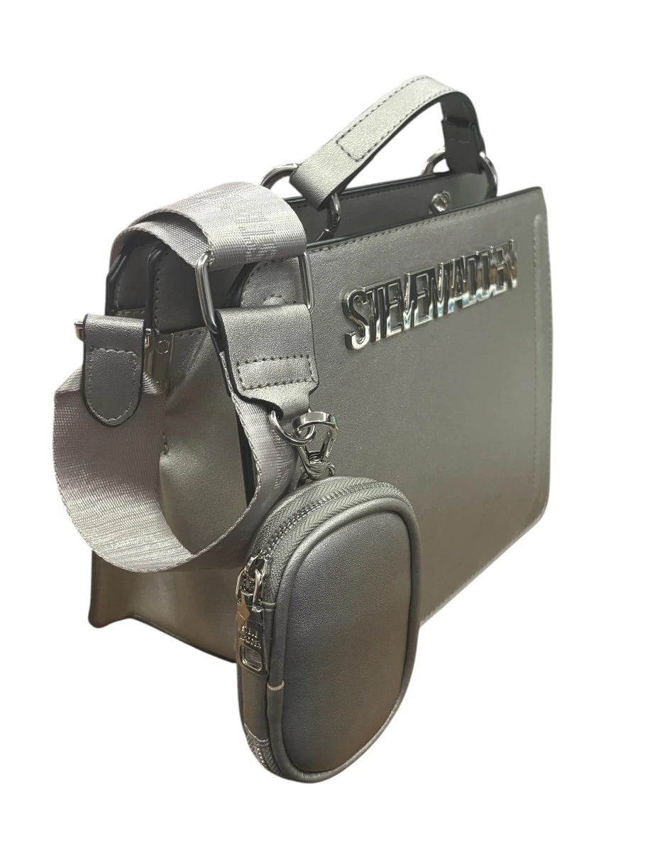 Bolsa Bevelyn Shoulder Steve Madden Metallic para mujer