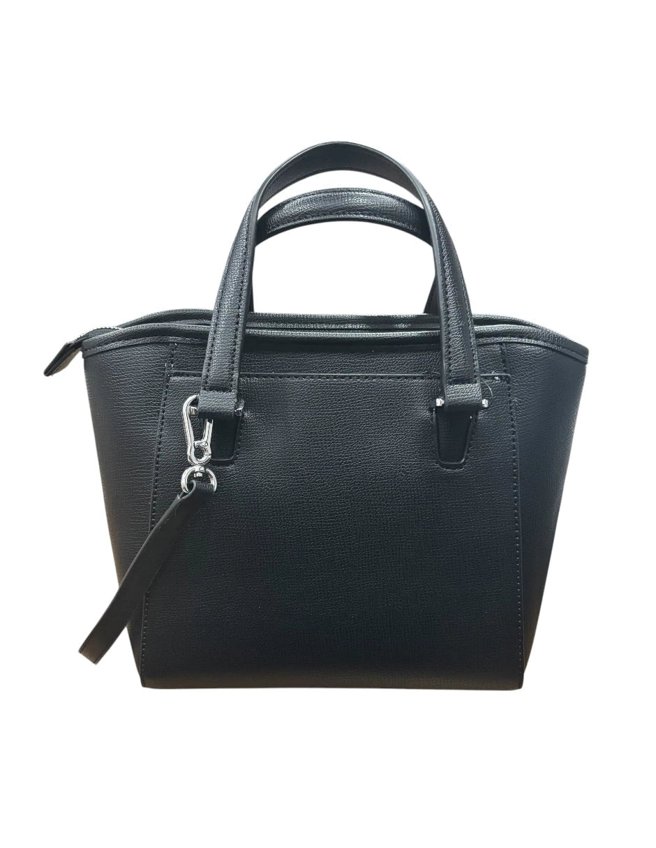 Bolsa Tote Karl Lagerfeld color negro con asa desmontable y ajustable