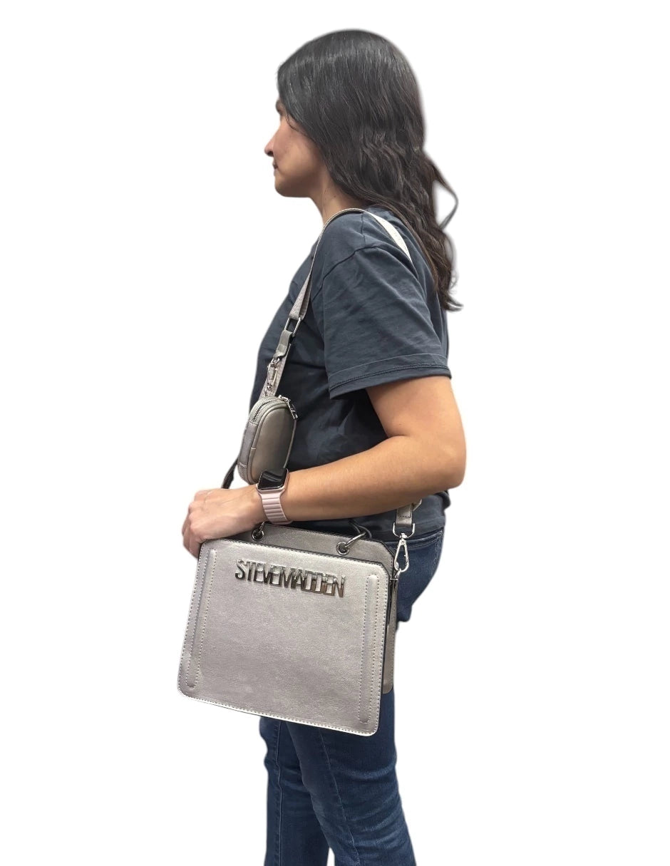 Bolsa Bevelyn Shoulder Steve Madden Metallic para mujer