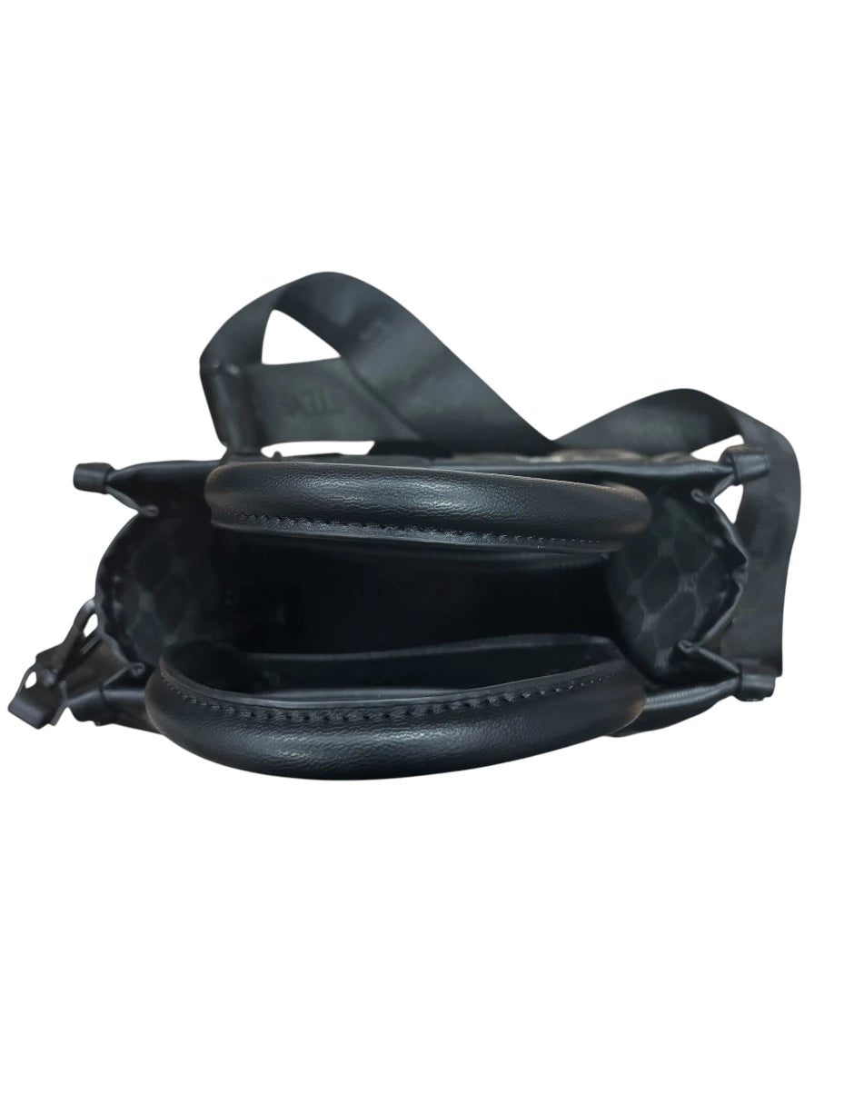 Bolsa Tote Mini Steve Maddeen de piel color negro