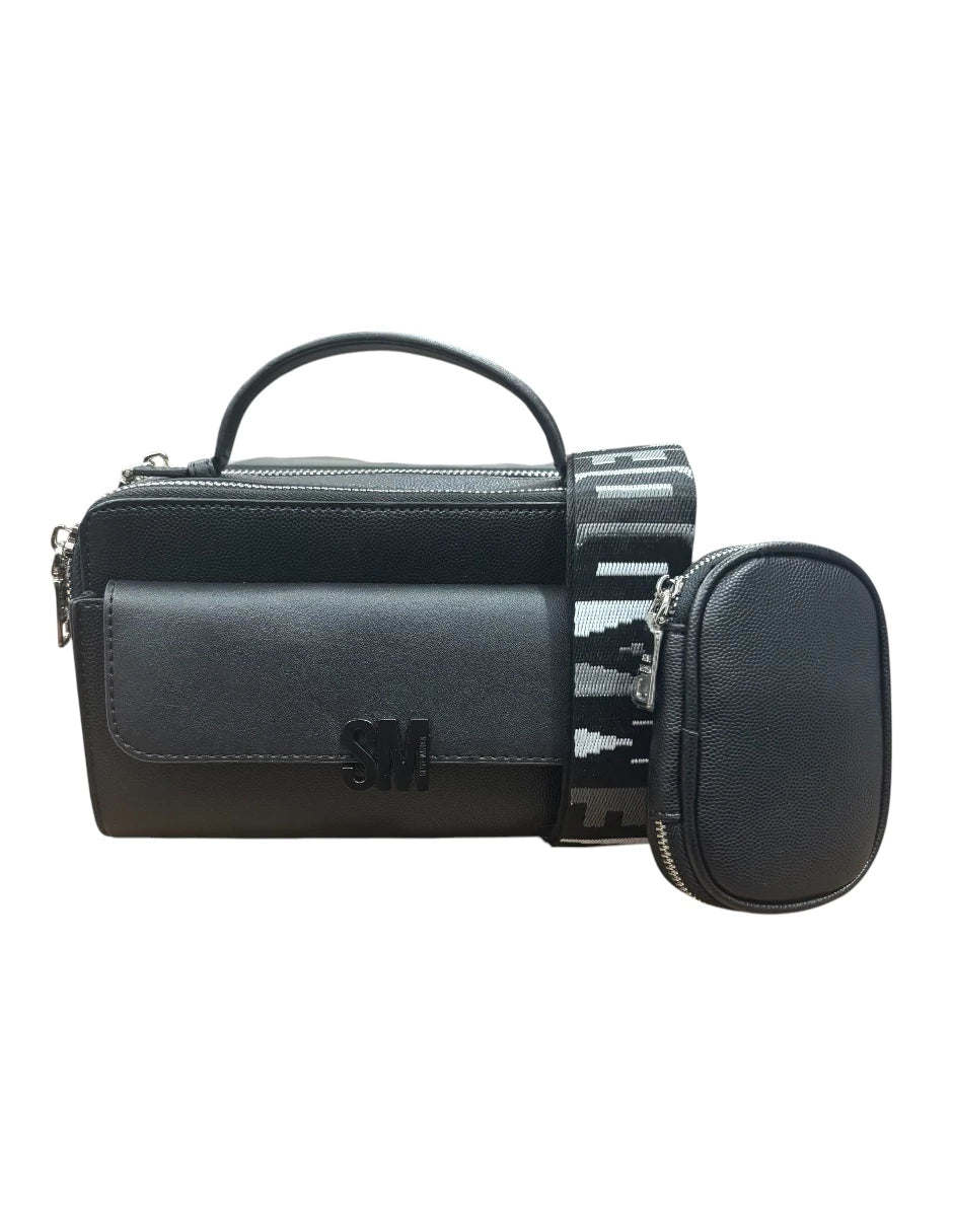 Bolsa Crossbody Bkirsten Steve Madden color negro