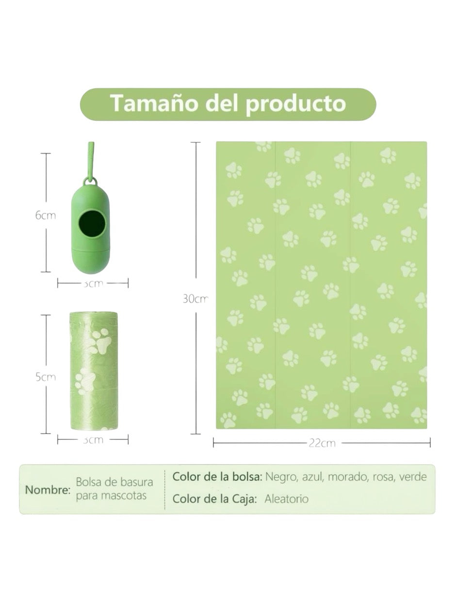 Bolsas para desechos para perro