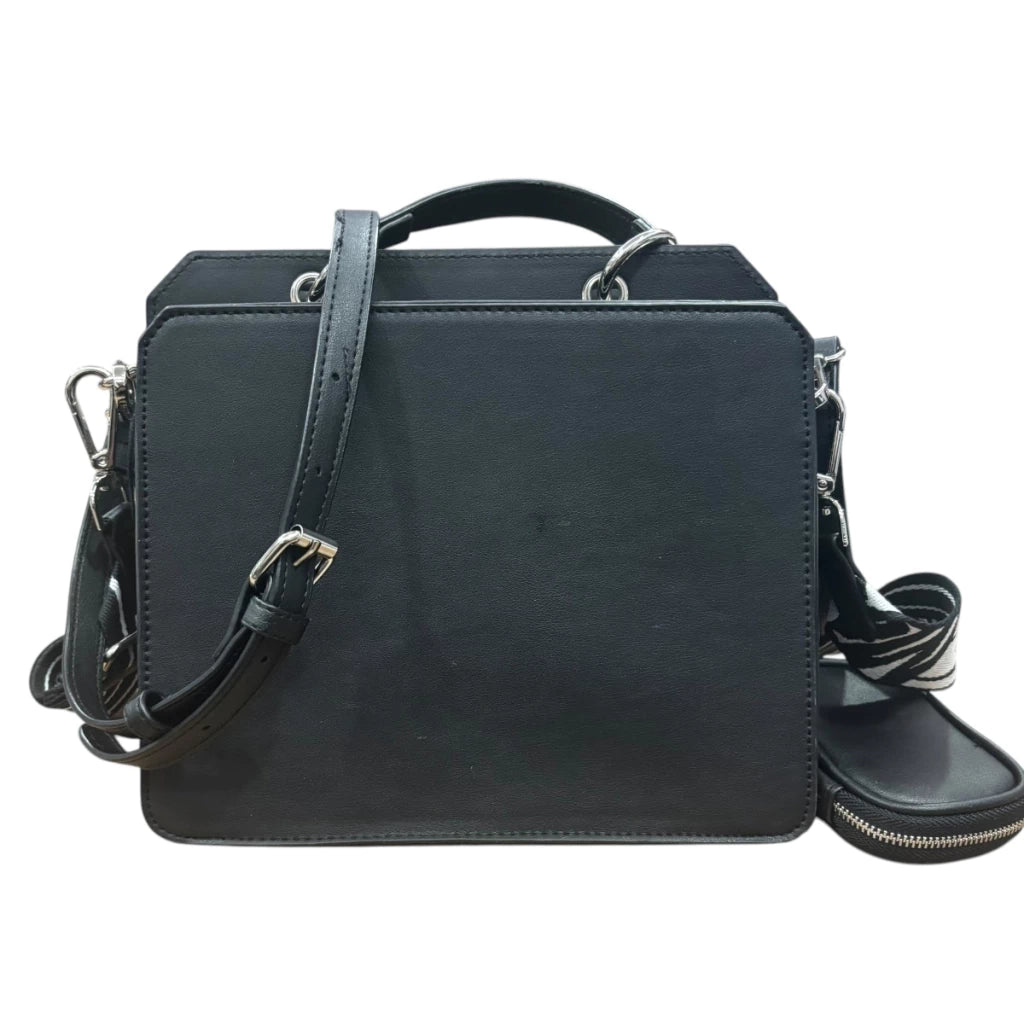 Bolsa Shoulder Bevelyn-s Steve Madden color negro