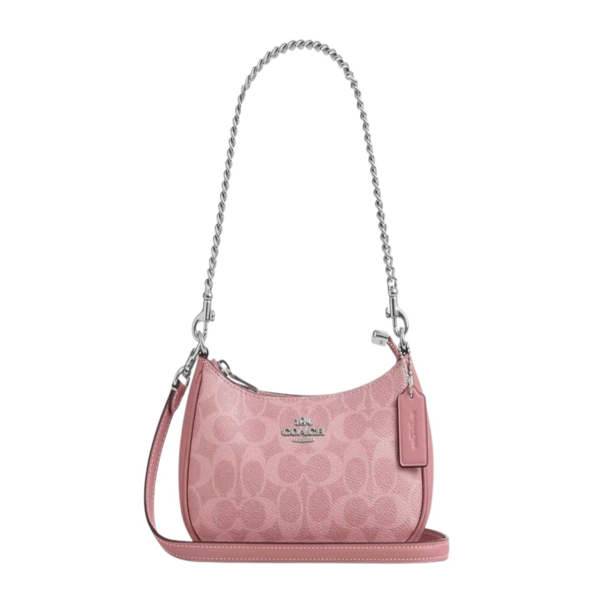 Bolsa Crossbody COACH Teri Color Rosa Liso
