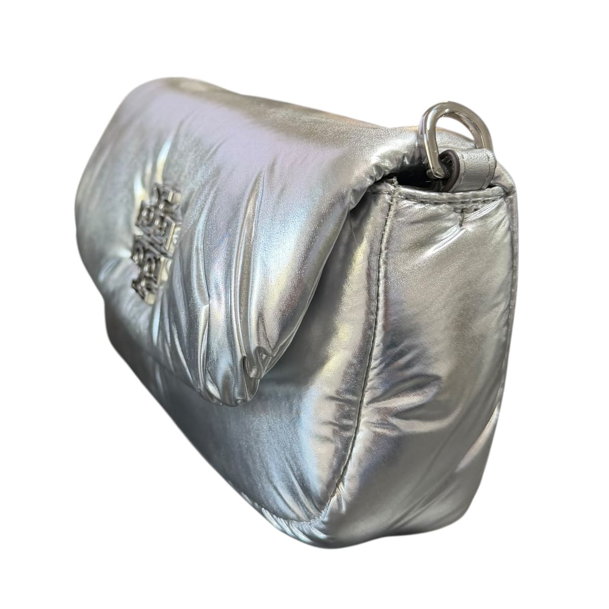 Bolsa Crossbody Tory Burch Britten Plateado