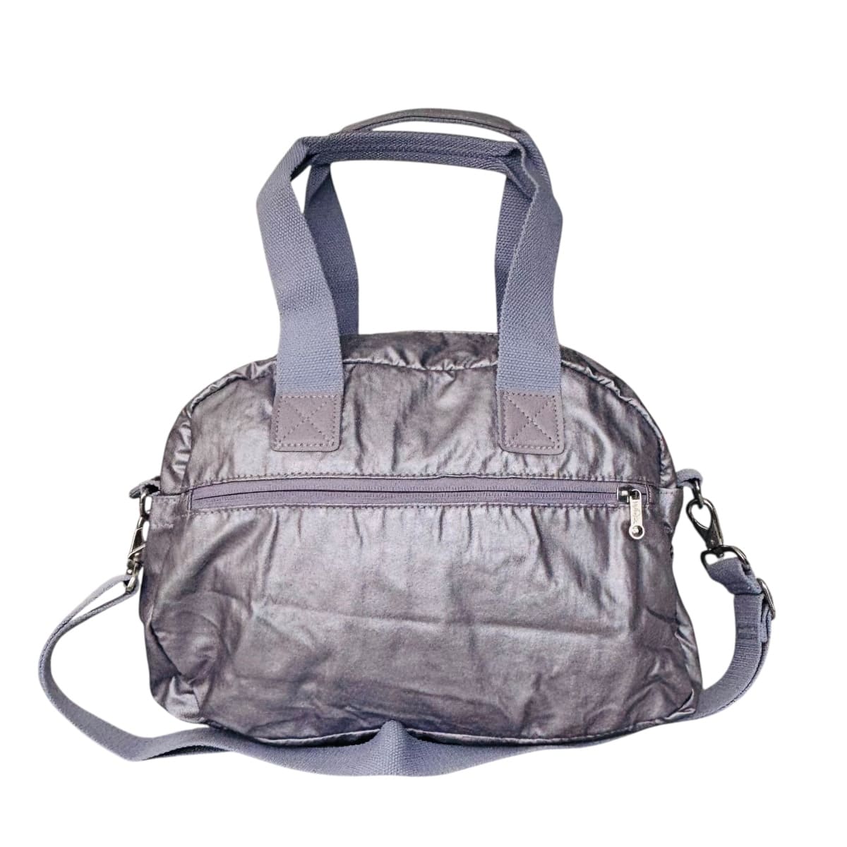 Bolsa Crossbody Kipling Color Lila Metálico Satinado Defea