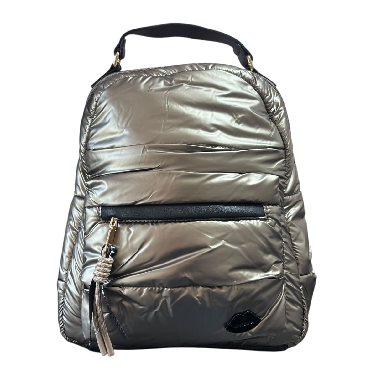 Mochila Casual Luxo Brand Unibella Dorado