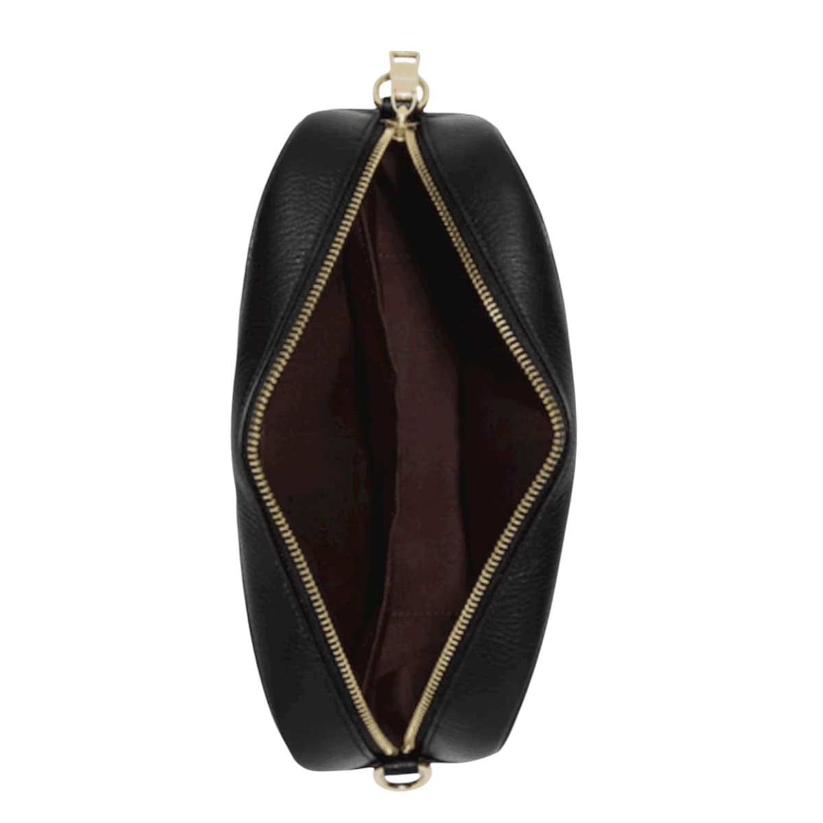 Bolsa Crossbody Mediana Coach Color Café Jaime