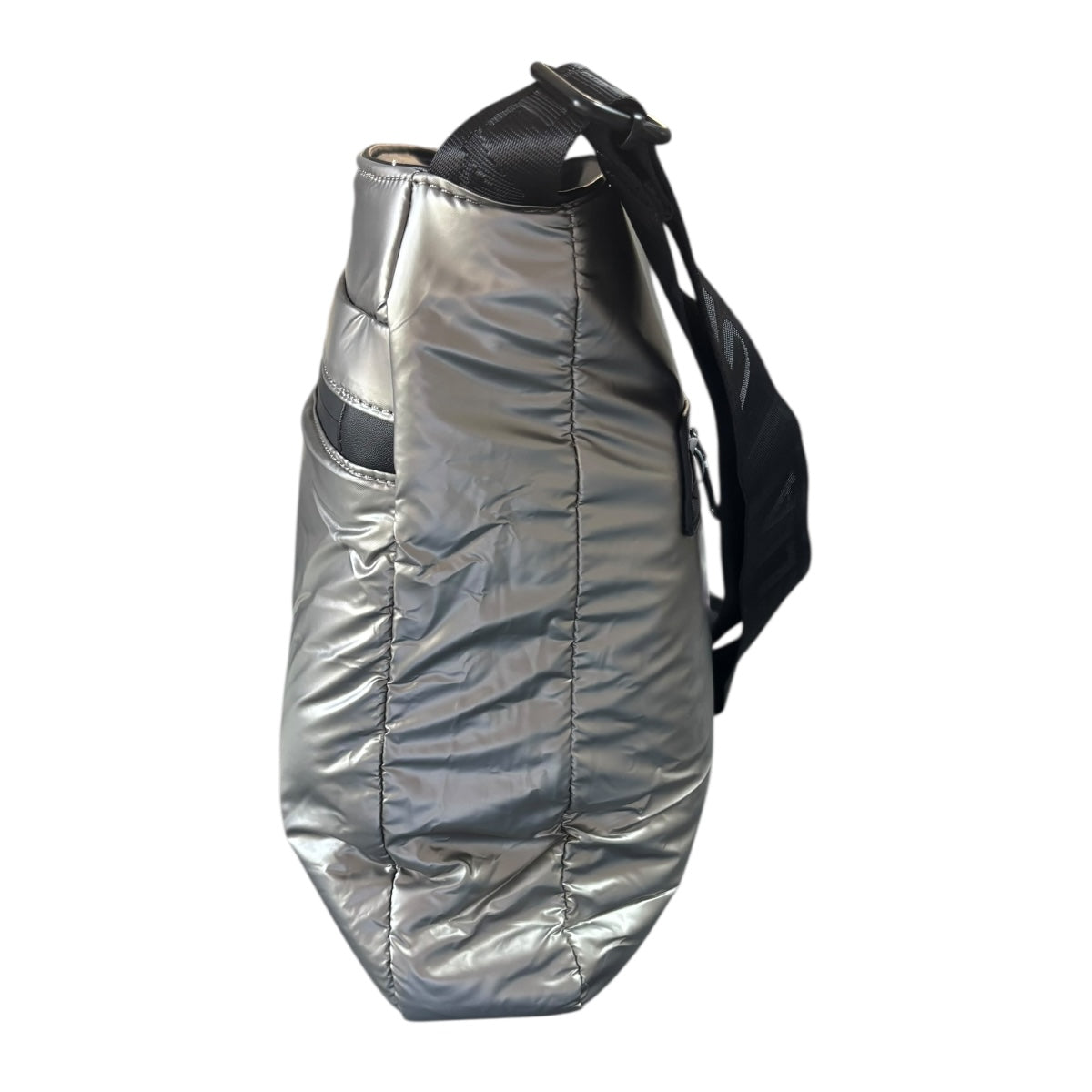 Bolsa Tote Cross Luxo Brand Unibella Color Plata