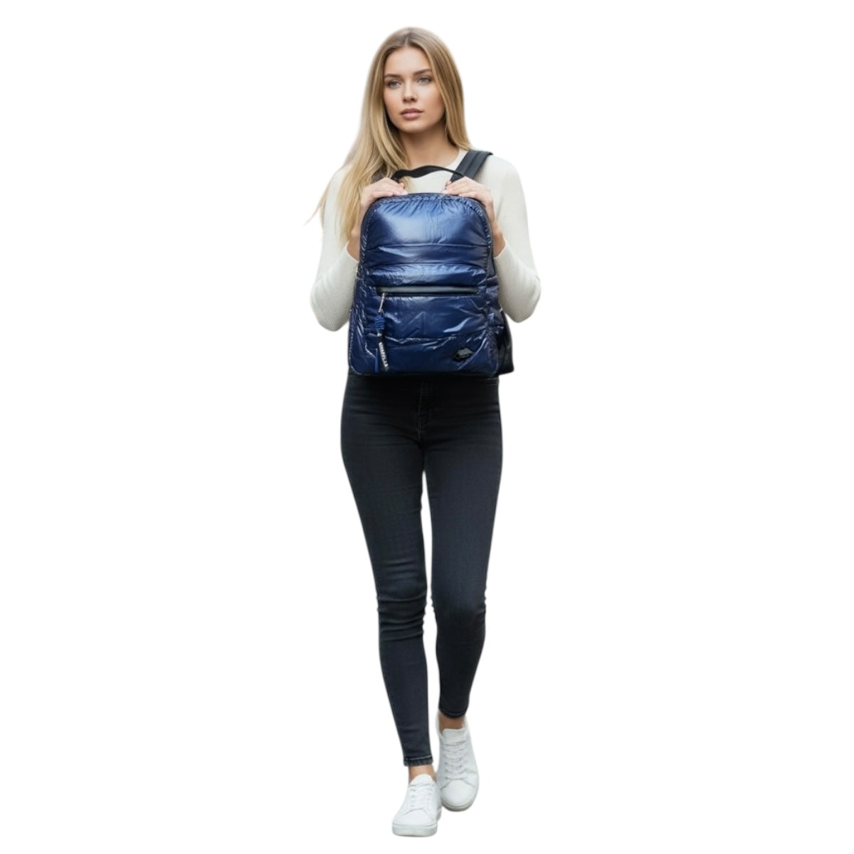 Mochila Luxo Brand Unibella Color Azul