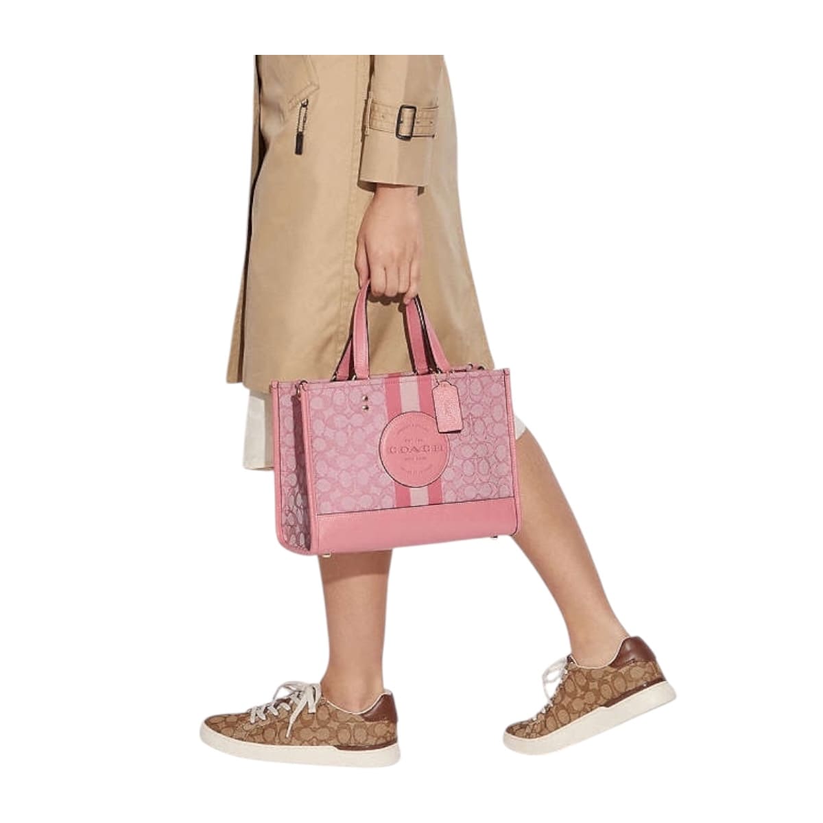 Bolsa Coach Dempsey Color Rosa