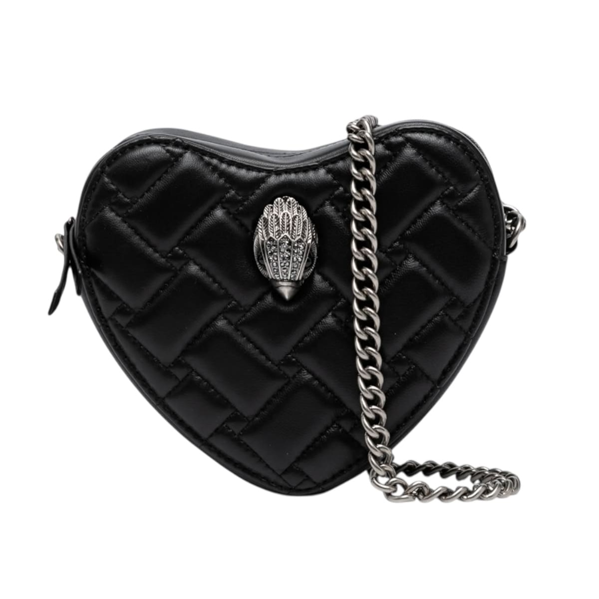 Bolsa Crossbody Kurt Geiger Kensington Heart Negro