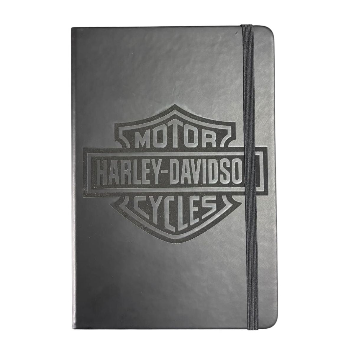 Libreta Macarena Brand Harley Davidson Negra