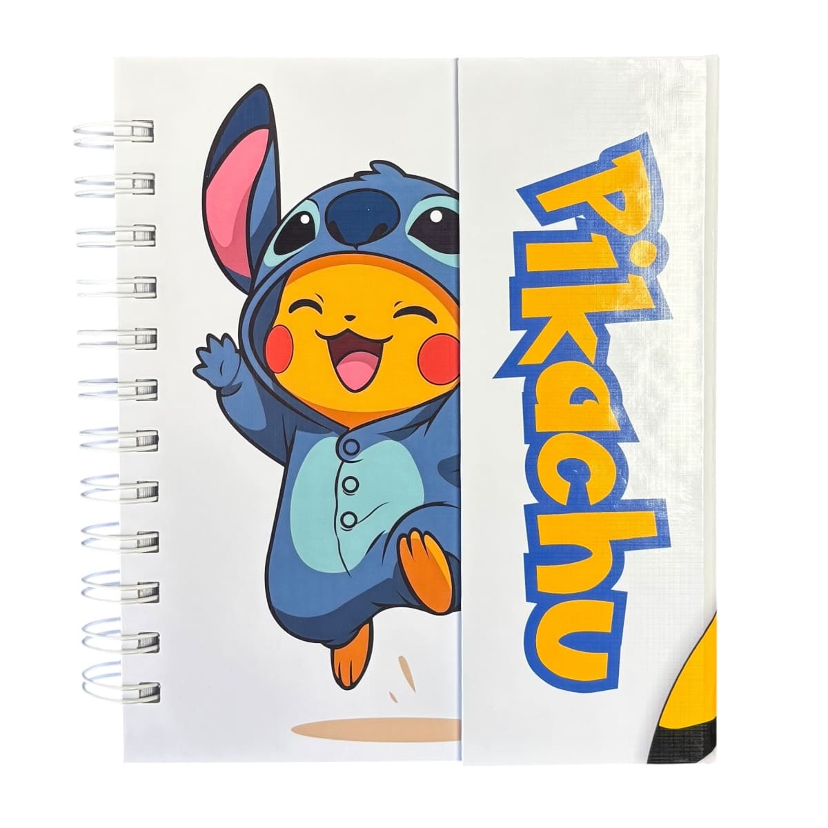 Libreta Luxo Mx Pikachu Color Blanco
