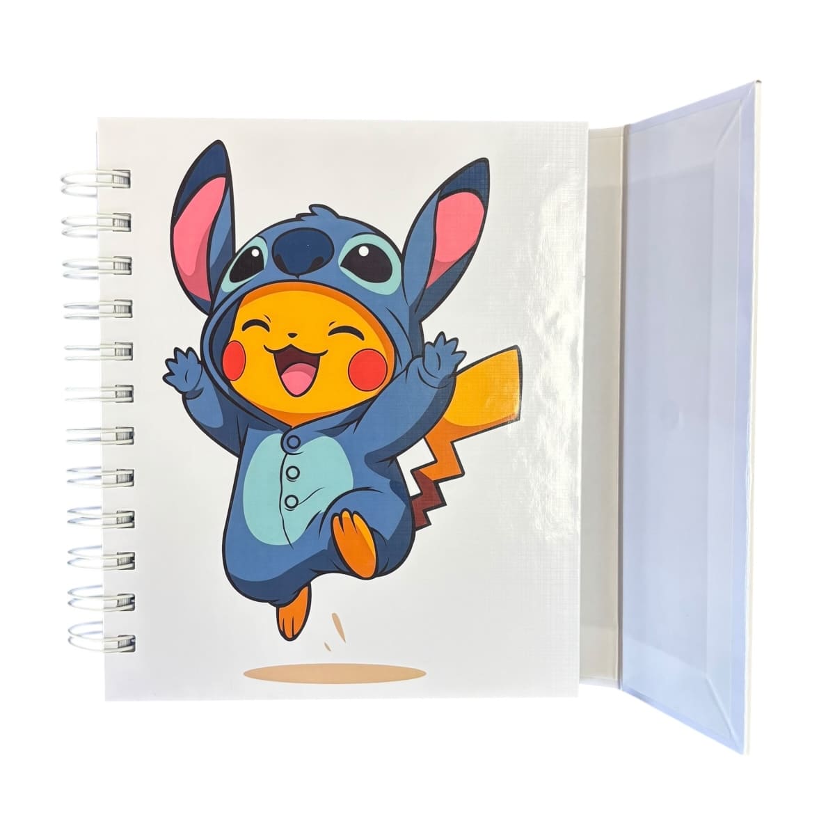 Libreta Luxo Mx Pikachu Color Blanco