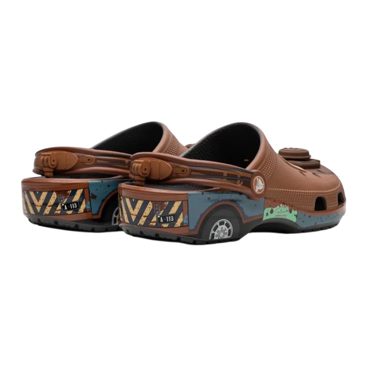 Sandalias Crocs Mate Color Café Para Niño