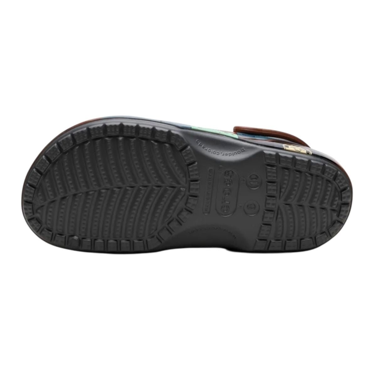 Sandalias Crocs Mate Color Café Para Niño