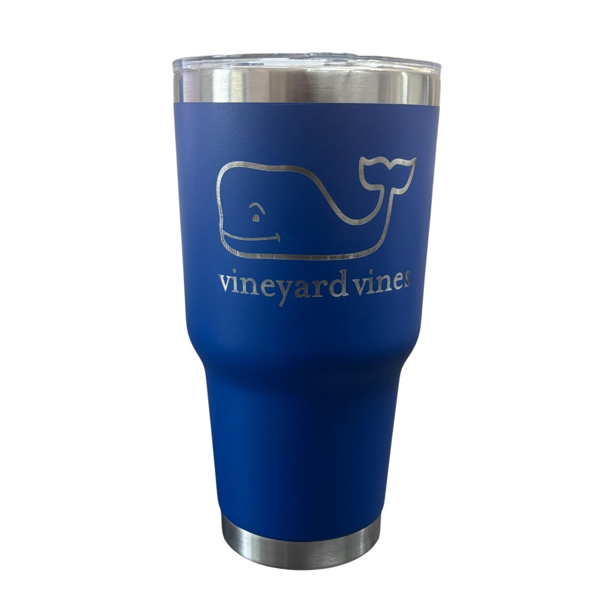 Termo De Acero Inoxidable Macarena Brand Color Azul Vineyard Vines 887 Mililitros