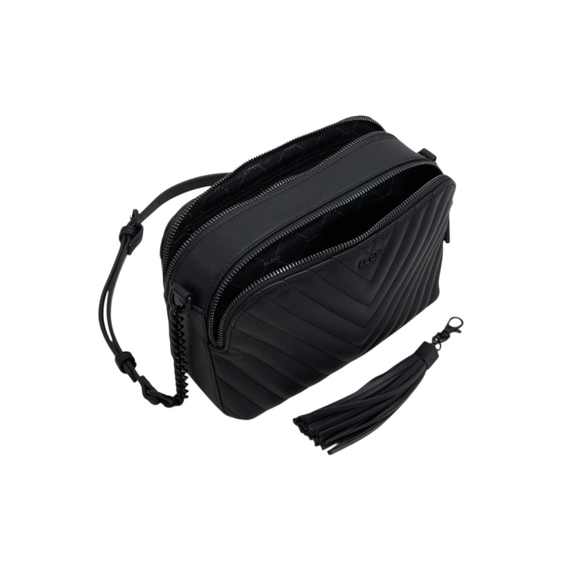 Bolsa Crossbody ALDO Color Negro Con Llavero