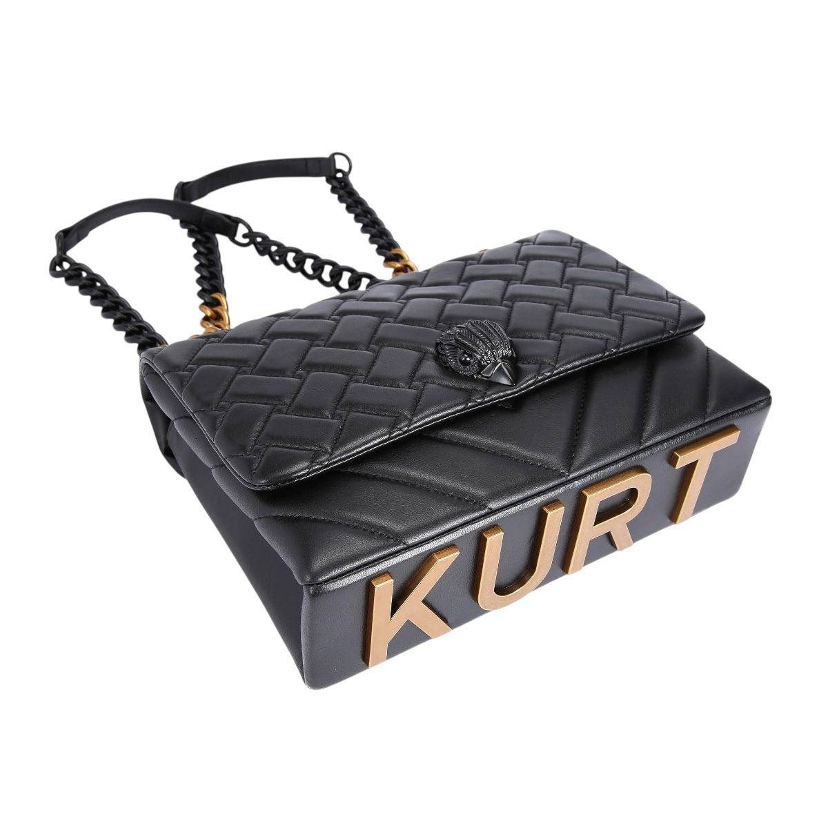 Bolsa Shoulder Kurt Geiger London Large Kensington Color Negro