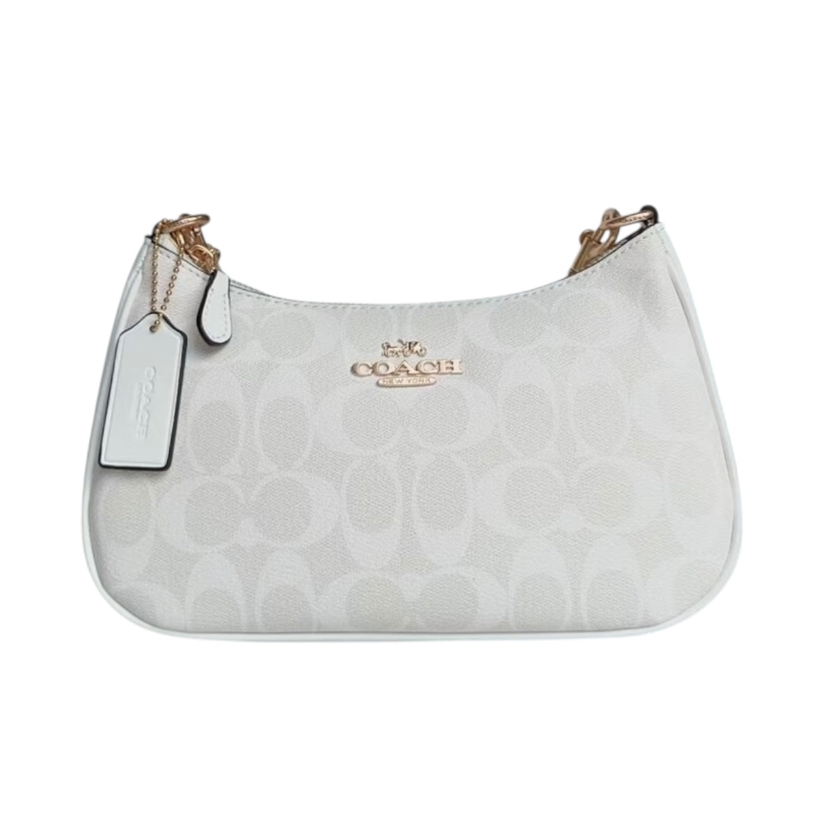 Bolsa Crossbody Coach Color Blanco Teri
