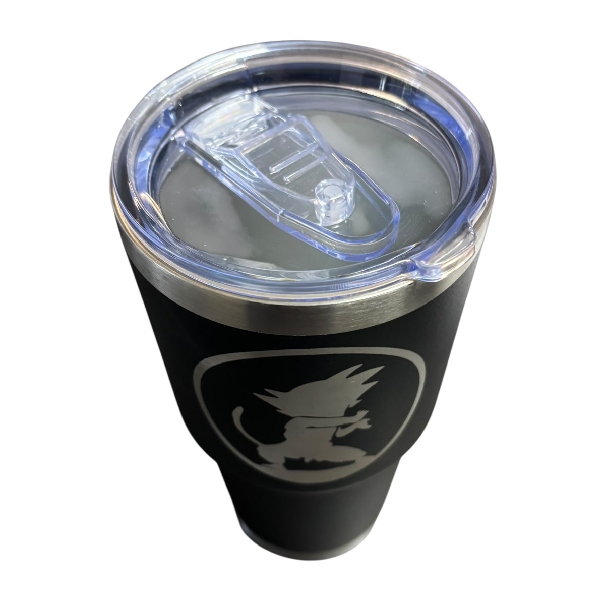 Termo De Acero Inoxidable Macarena Brand Color Negro Goku 887 Mililitros