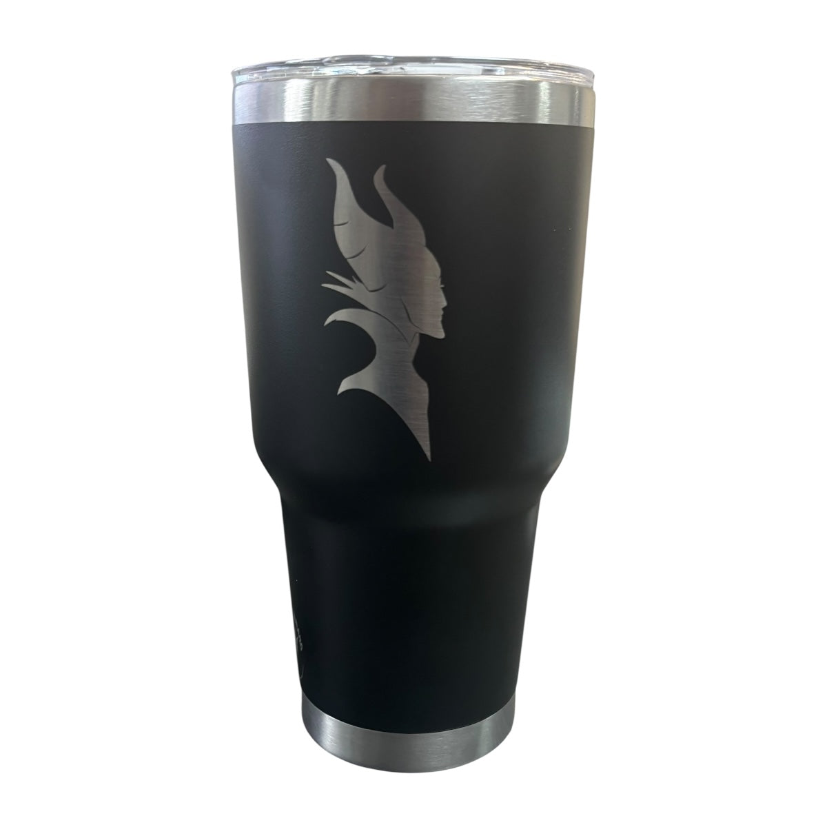 Termo De Acero Inoxidable Macarena Brand Color Negro Maléfica 887 Mililitros