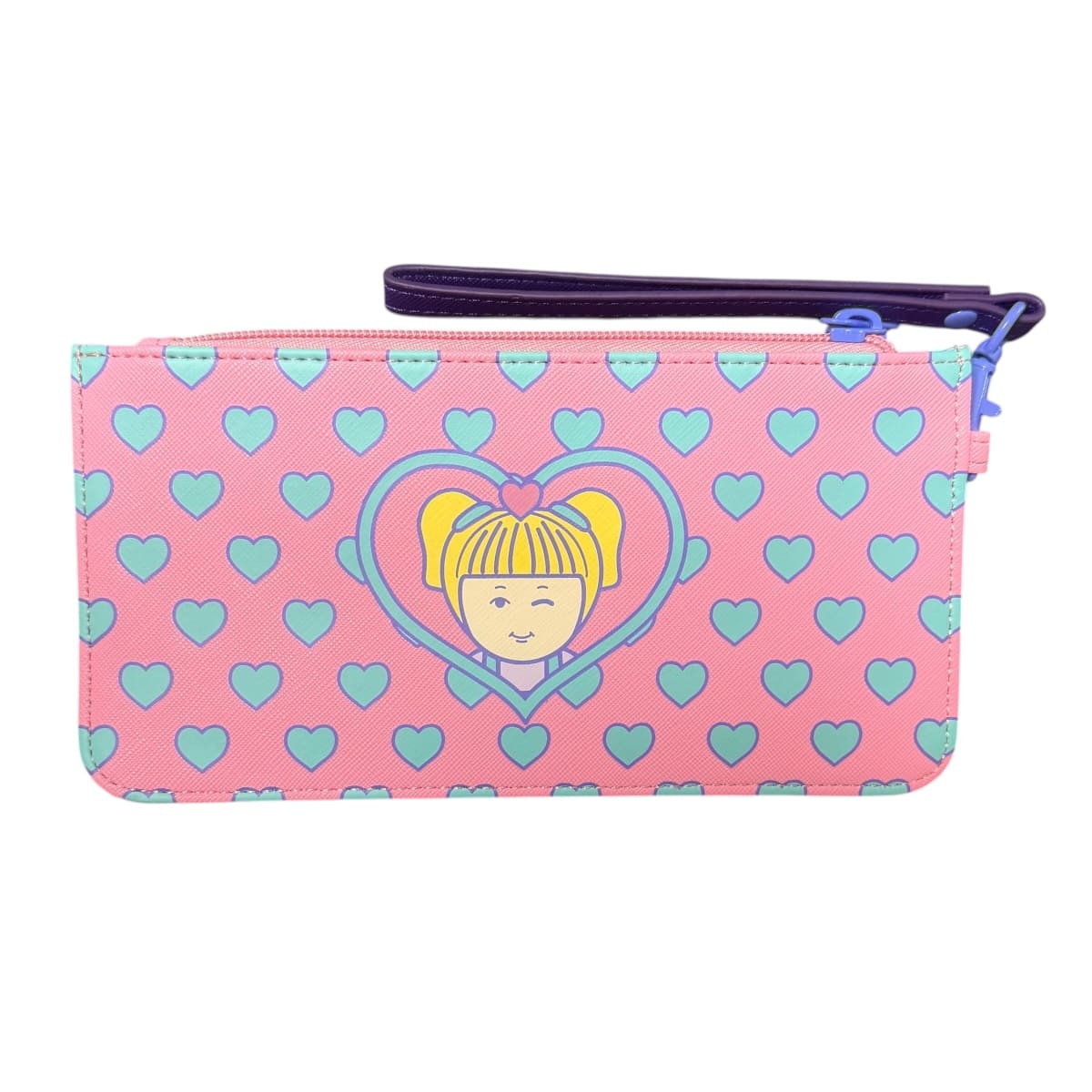 Cartera Bagmax Polly Pocket Color Rosa Con Verde